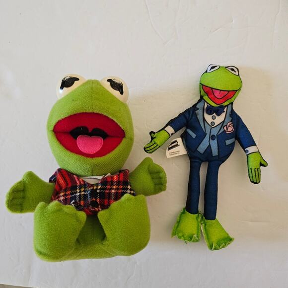 Lot of 5 Frogs Kellog's Nickelodeon Kermit Y2k Vintage Plush Stuffed Animal Gift - Picture 6 of 8